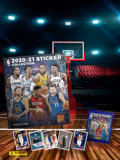 NBA 2020 - 21 STICKER COLLECTION