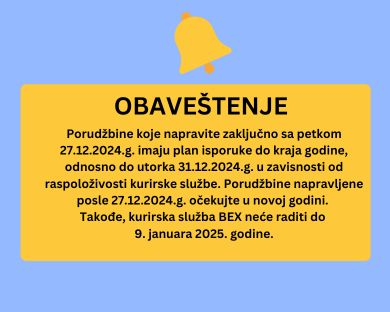 ISPORUKA NOVA GODINA