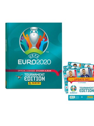 UEFA EURO 2020 TOURNAMENT EDITION - TVRDO KORIČENJE ALBUM + UPDATE SLIČICE